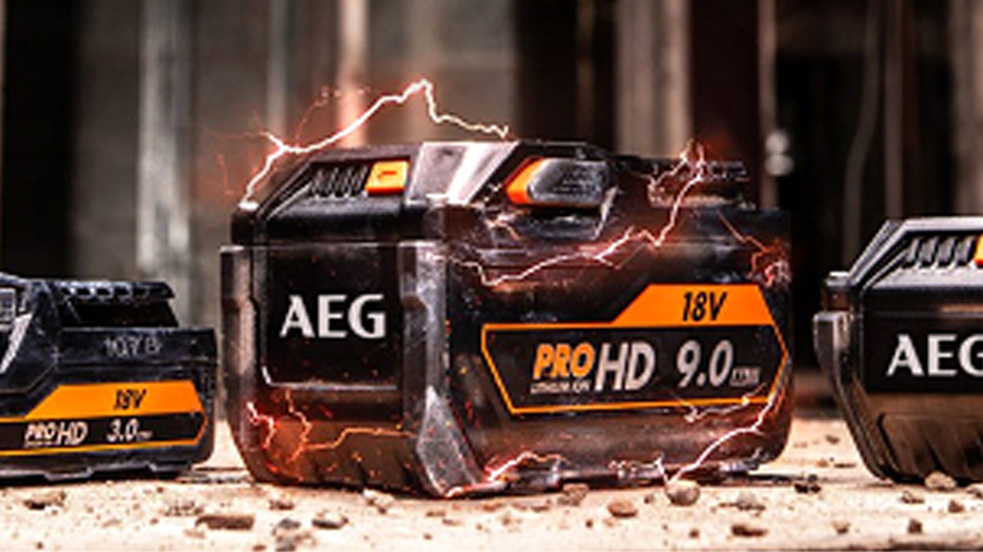 La nouvelle batterie HD 9,0 Ah AEG