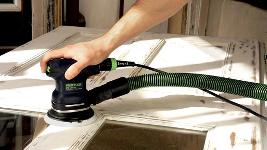 La ponceuse excentrique filaire ETS 125 R Festool