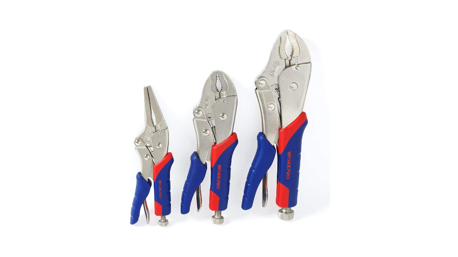 Jeu de 3 pinces étaux WorkPro W001310A
