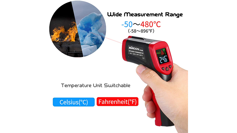 Thermomètre infrarouge PFT2005068834165OY KKmoon