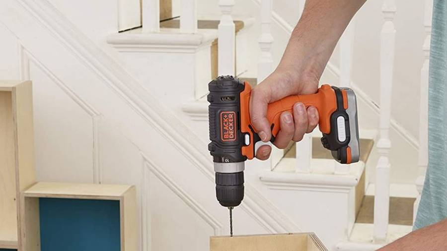 Perceuse visseuse BDCDD12S1-QW BLACK+DECKER