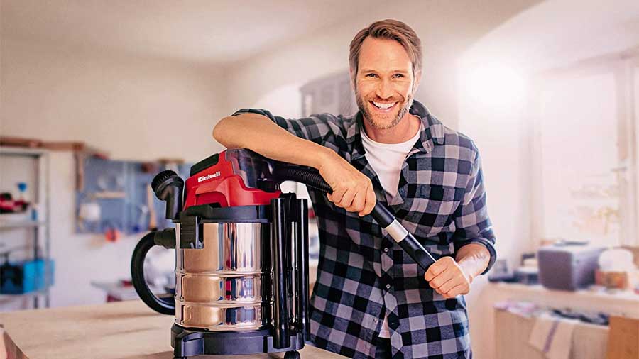 Aspirateur eaux et poussières Einhell TC-VC 18/20 Li Solo