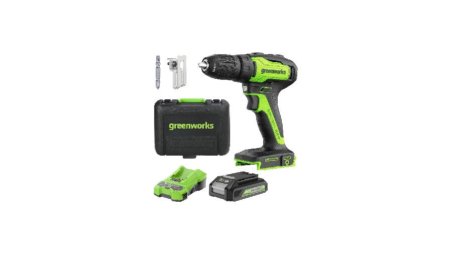 Perceuse visseuse sans fil 3704007UA Greenworks