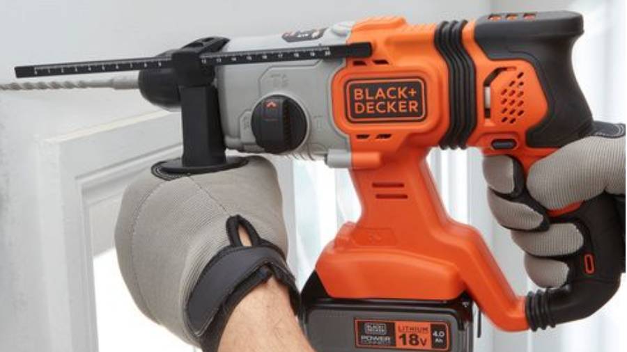 Marteau perforateur SDS+ sans fil BCD900M1K Black+Decker