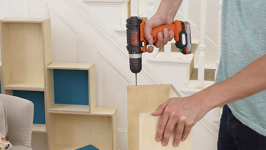  La perceuse-visseuse sans fil BDCDD12S1 Black&Decker