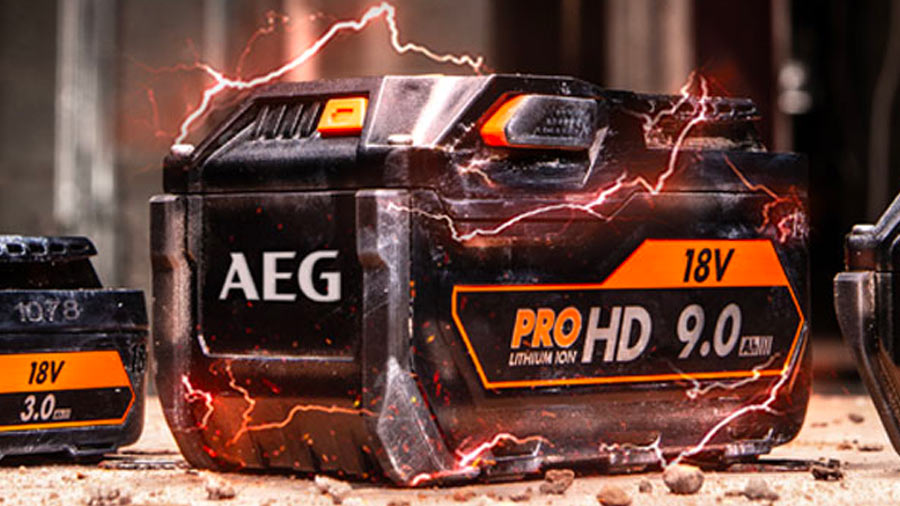 Batterie PRO HD 18 V 9,0 Ah AEG
