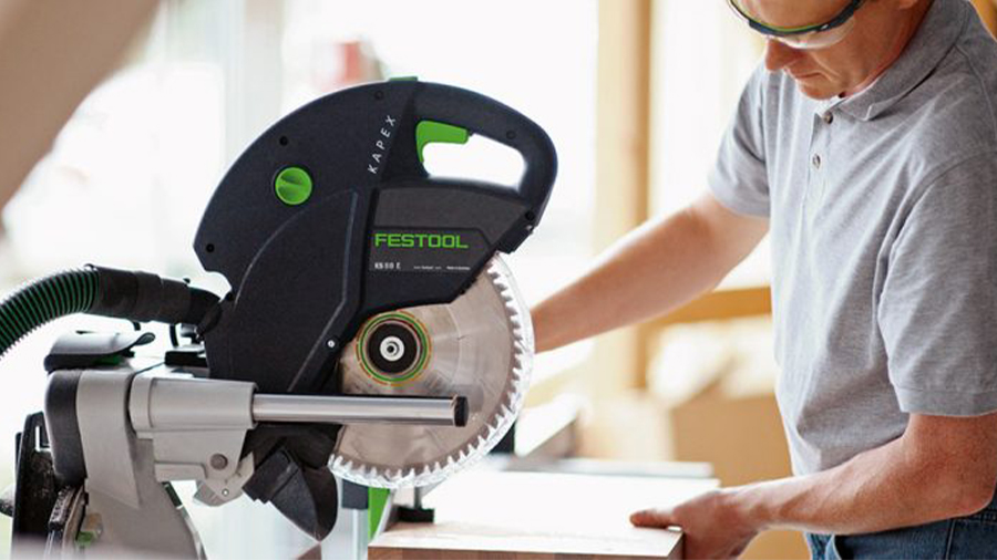 La scie à onglets radiale Kapex KS 88 Festool