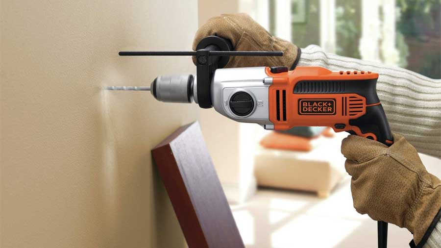 Perceuse à percussion KR1102K 1110 W de Black & Decker