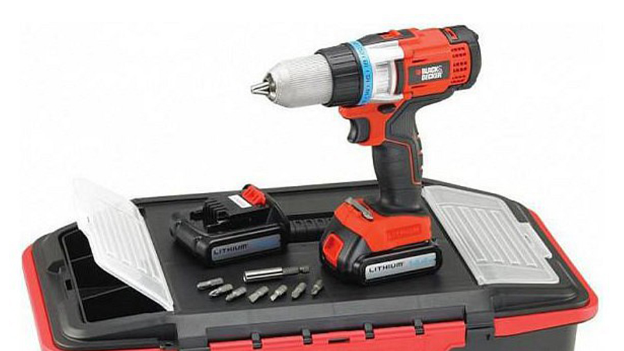 Perceuse-visseuse sans fil EGBHP146BAT Black+Decker