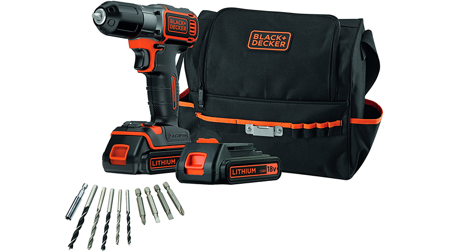 La perceuse-visseuse sans fil ASD18BSA Black+Decker