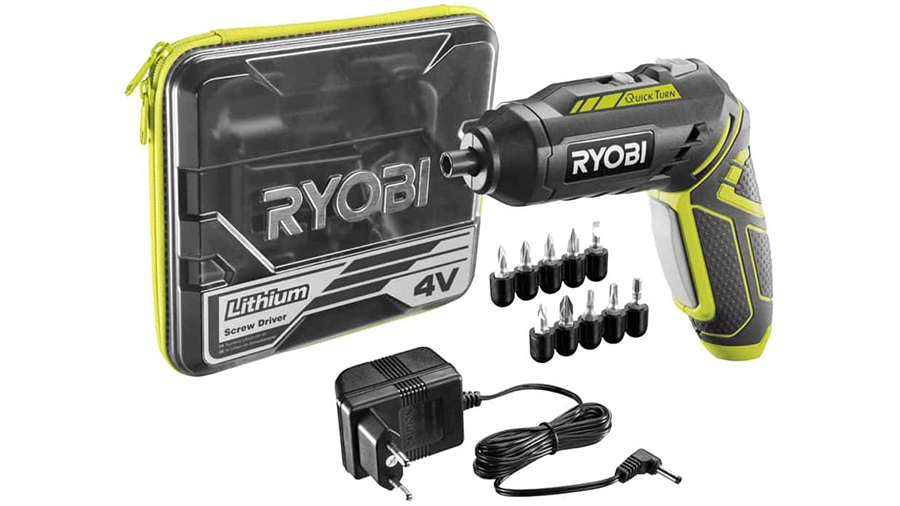 Tournevis sans fil Ryobi R4SDP-L13T, 4 V 1,3 Ah