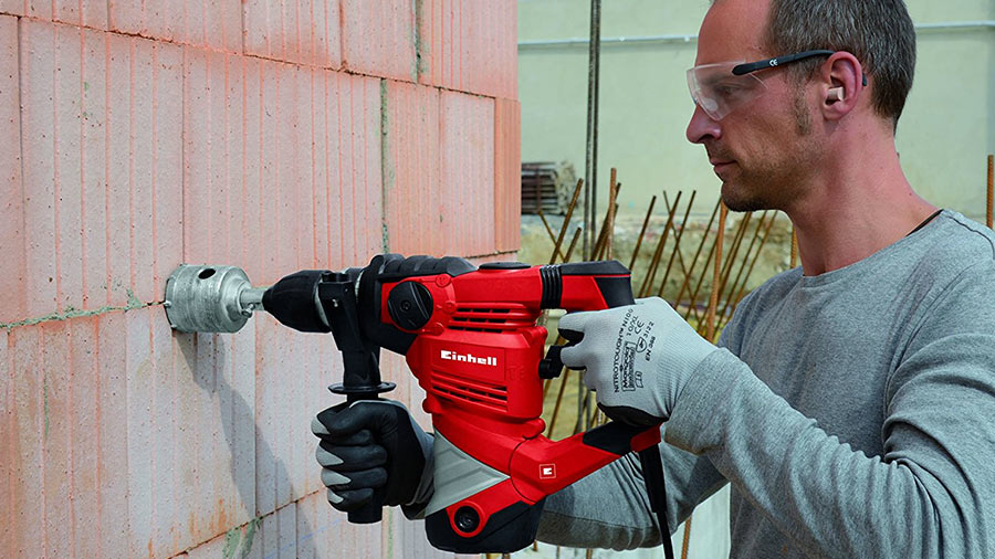 test et avis du perforateur Einhell TH-RH 1600