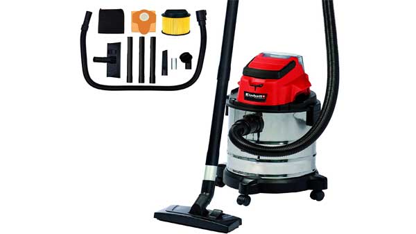 Aspirateur eaux et poussières Einhell TC-VC 18/20 Li Solo