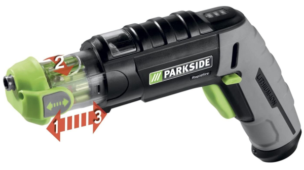 Visseuse sans fil Rapidfire, 3,6 V Parkside