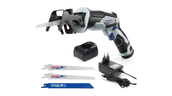 Scie sabre sur batterie 12 V de WorkPro