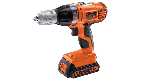 La perceuse à percussion Autoselect sans fil ASL188KB Black+Decker