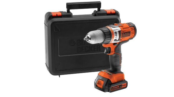 La perceuse-visseuse sans fil EGBHP146K Black+Decker