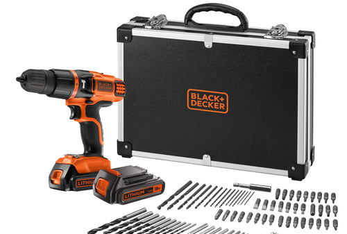  La perceuse à percussion sans fil EGBL188BAFC Black+Decker