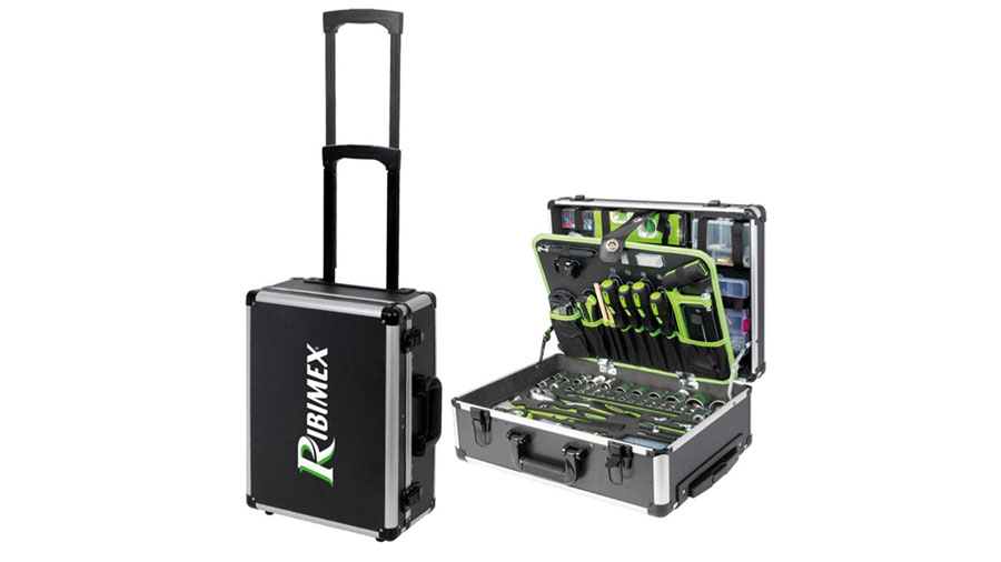 Valise outils sur roues 356 pièces PRKOUT356VAR Ribimex