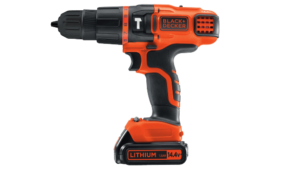 La perceuse à percussion sans fil BDK148KBA Black+Decker