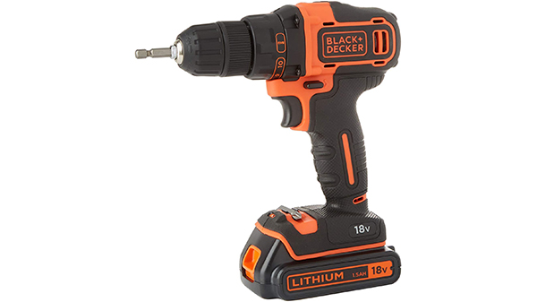 La perceuse-visseuse sans fil BDCDD186BAC Black&Decker 