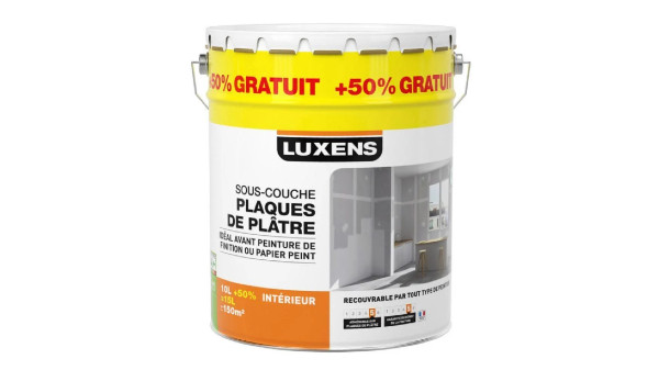 Sous-couche blanche Ecolabel 15 l de Luxens