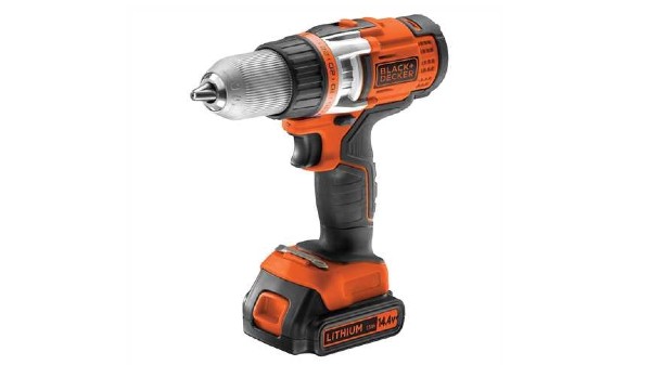 La perceuse-visseuse sans fil EGBHP146BK de Black+Decker