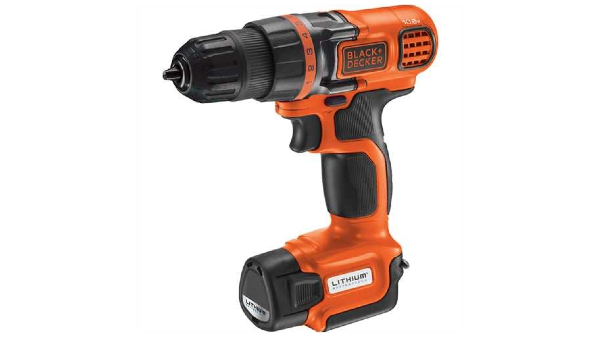  La perceuse-visseuse sans fil EGBL108K Black+Decker