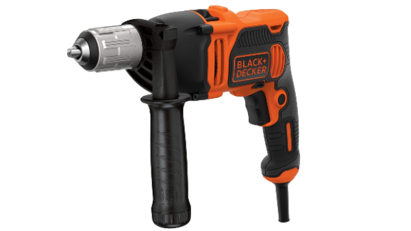 La perceuse électrique à percussion BEH850K Black+Decker