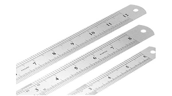 Règle métallique Huangxing-12'' Alremo