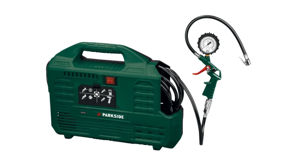 Compresseur portable PKZ 180 C5 1100 W sans cuve Parkside