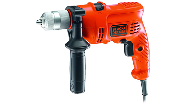 La perceuse électrique à percussion KR504 Black+Decker
