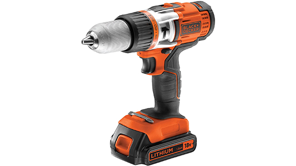 La perceuse à percussion EGBHP1881K Black+Decker