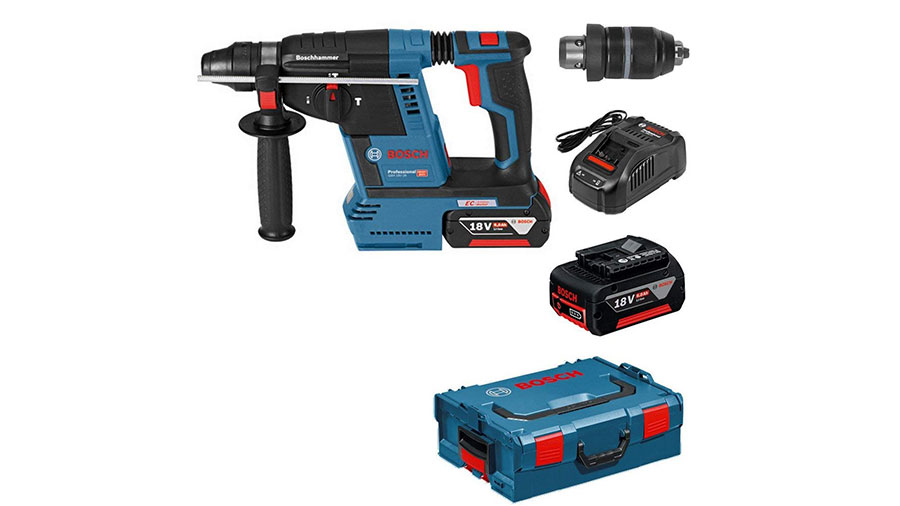 Perforateur sans fil SDS-Plus GBH 18V-26 F Bosch Professional 0611910007