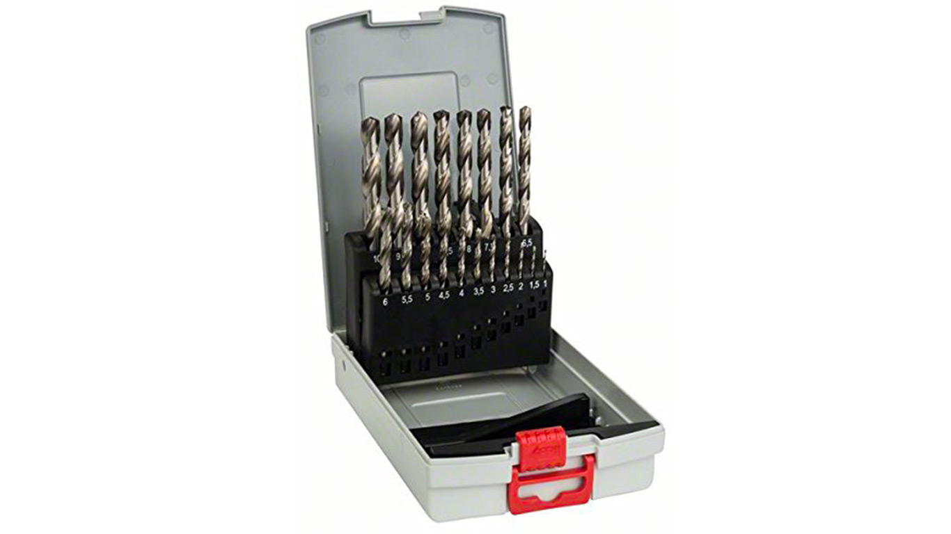 Bosch 2608587013 Assortiment Probox de forets à métaux rectifié HSS-G DIN 338