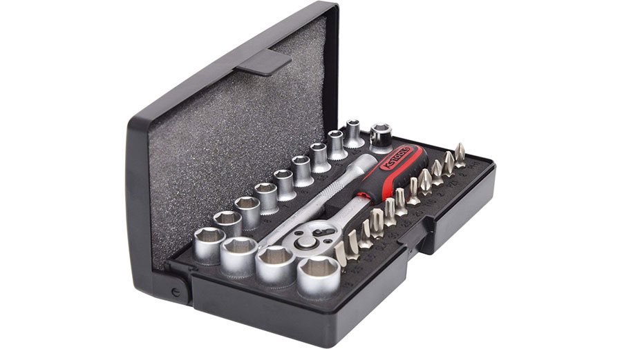 Test : Coffret de douilles KS Tools 917.0626 de 26 pièces 1/4"