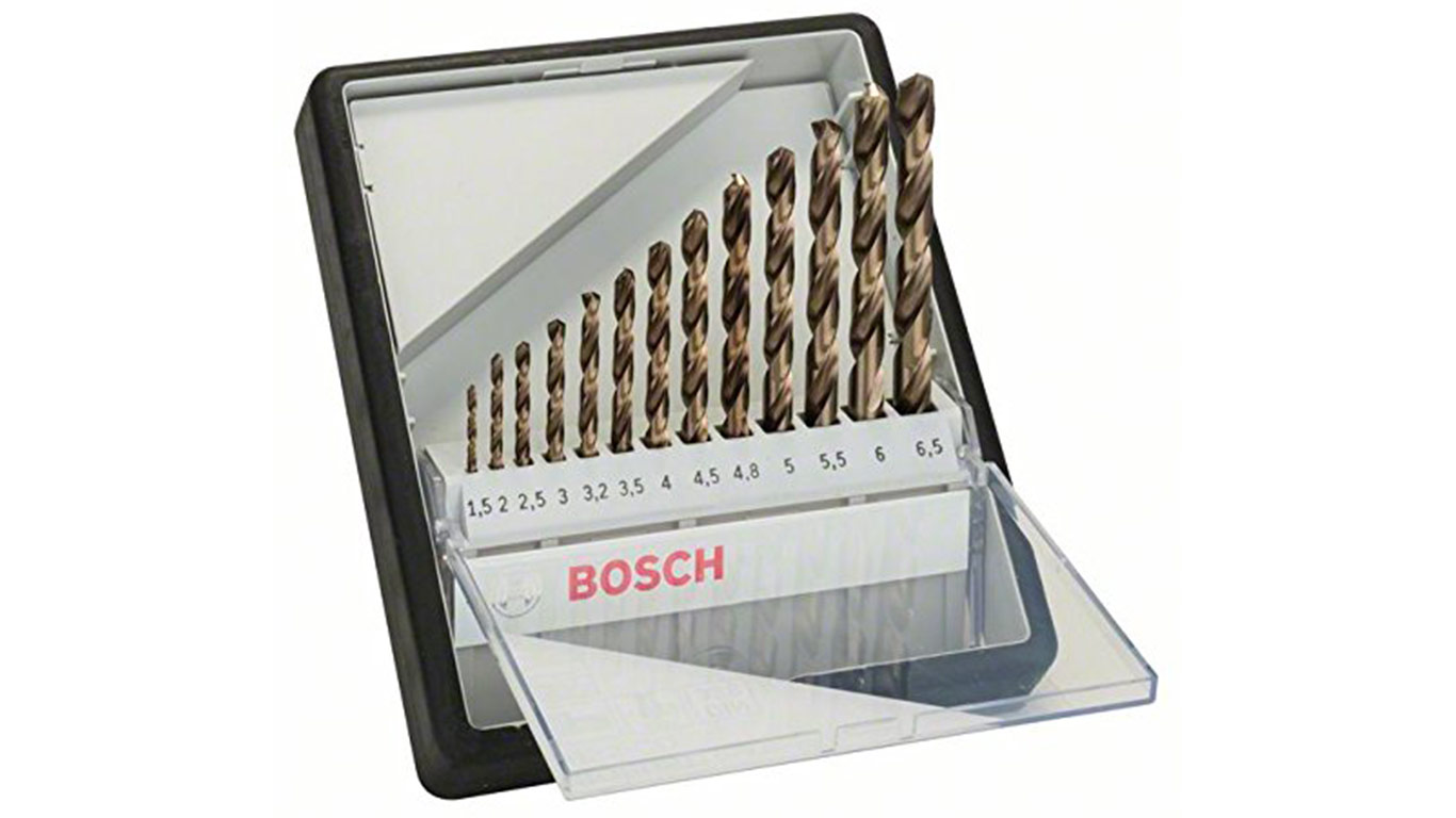 Bosch 2607019926 meilleur Foret à métaux rectifié au cobalt HSS-Co Robust Line DIN 338 pas cher 