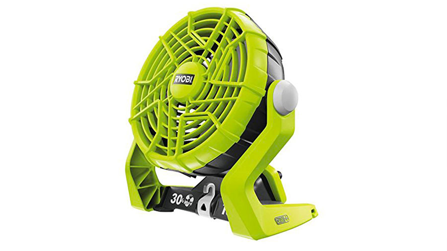 Test et avis : Ventilateur Sans fil R18F-0 RYOBI