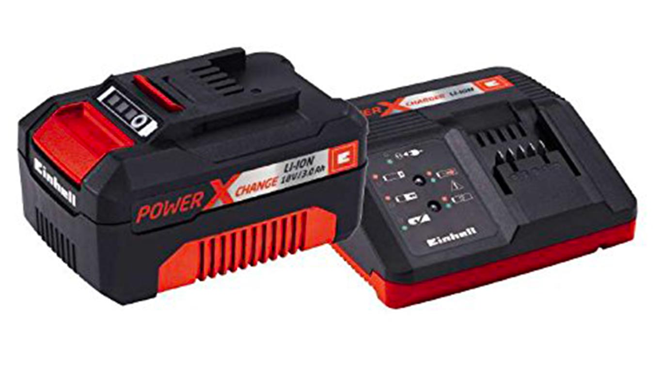 Pack batterie et chargeur Einhell 18 V 3.0 Ah Power X-Change PXC