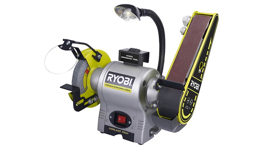 Avis et test du Touret à bande et à disque Ryobi RBGL650G pas cher