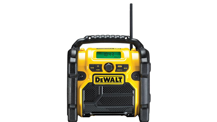 Test : Radio de chantier DEWALT DCR020-QW