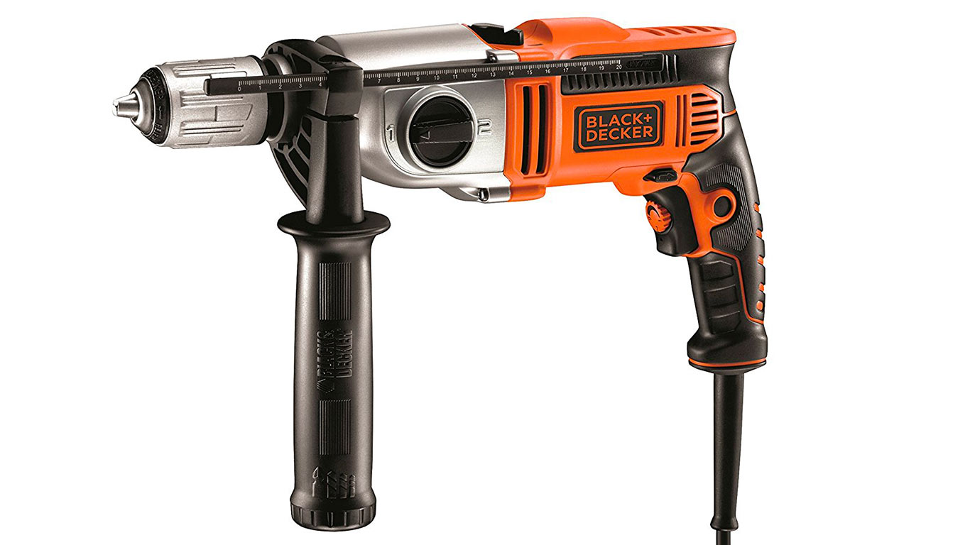 Black + Decker KR1102K-QS Perceuse à percussion filaire 1100 W pas cher