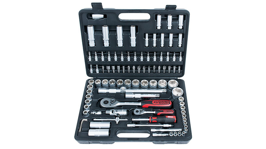 Test : Coffret de douilles KS Tools 917.0796 de 96 pièces 1/4" et 1/2"