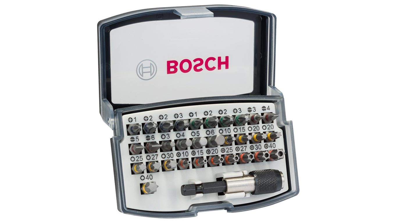 Bosch 2607017319 Coffret d'embouts et douilles 32 pièces