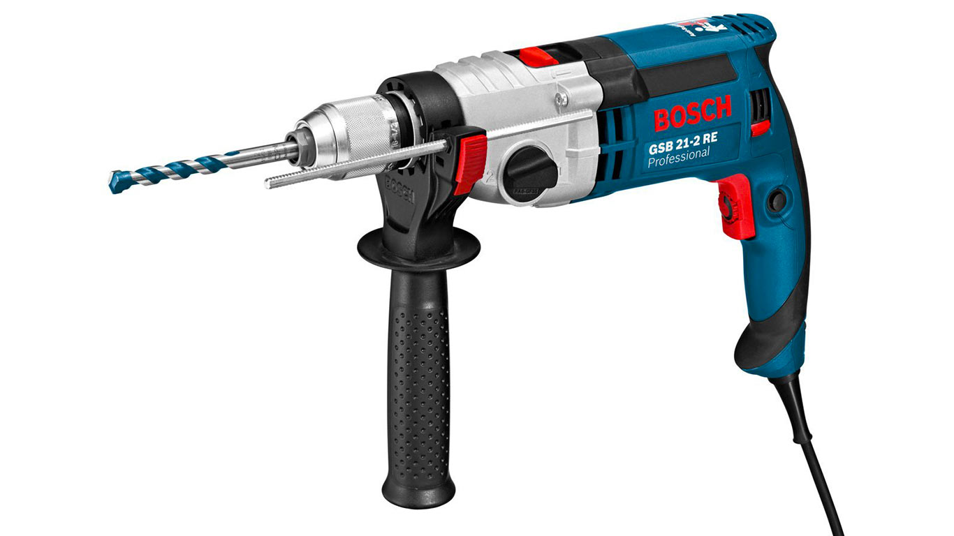 Bosch Professional 060119C500 Perceuse à percussion GSB 21-2 RE