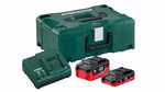 Pack batterie et chargeur Metabo 18 V LiHD 685079000