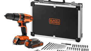  La perceuse à percussion sans fil EGBL188BAFC Black+Decker