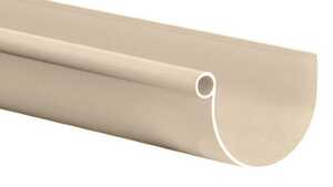 Gouttière demi-ronde PVC GIRPI dév.16 cm sable L.4 m