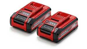 Pack de 2 batteries 18V-4 Ah Power X-Change Plus Einhell
