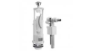 Chasse d'eau complète à étrier double poussoir SIAMP